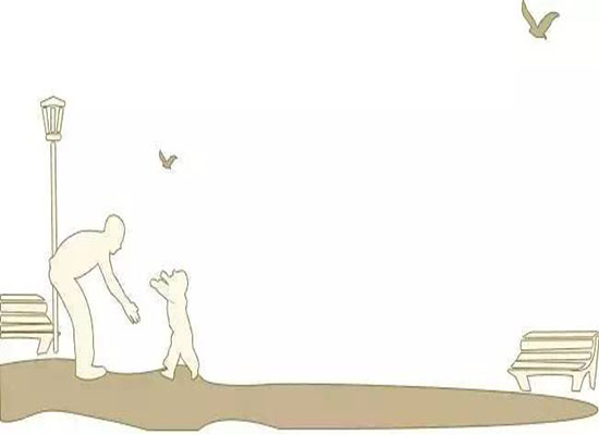 Tu užaugai su tėvu, jis su tavimi tapo vyresnis You grew up with father, He grew older with you.jpg