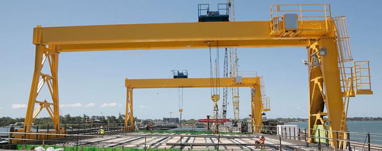 DBox tipo dvigubo svirties elektrinis vežimėlis portinis kranas, 10T, 20T, 50T, su CE, SGS, ISO sertifikuota Box Type Double Girder Electric Trolley Gantry Crane,10T,20T,50T,with CE,SGS,ISO Certified